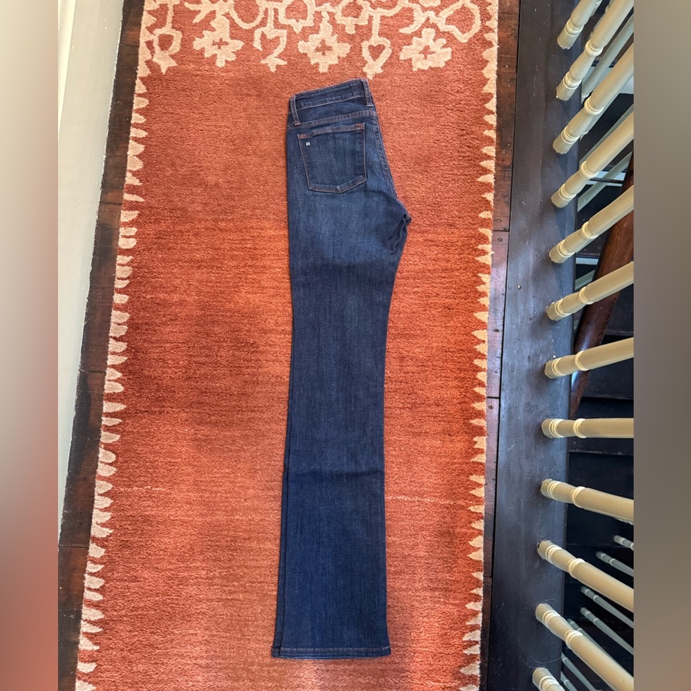 HAALA VENICE : BOOTCUT (DEEP OCEAN) ORANGE-COPPER STITCH